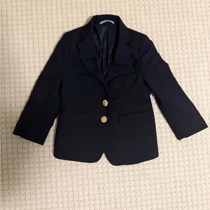 Vineyard Vines 3T Navy Boys Blazer with Gold Buttons
